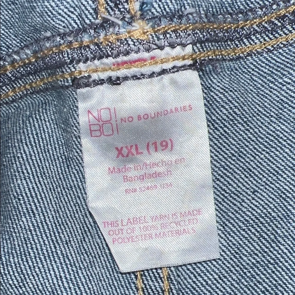 NOBO Blue Denim Women's Overalls with Front Bib Pocket